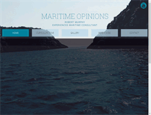 Tablet Screenshot of maritime-opinions.com